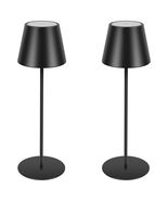 sunzone Cordless RGB Table Lamp 2 Pack Rechargeable Dimmable Black - $429.35 MXN