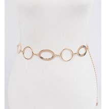 Multi Round Metal Chain Belt Gold - €16,95 EUR