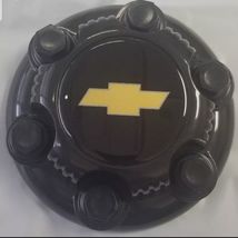 1pc Black Wheel Center Cap with Black Nut Fits Chevy Silverado 1500 Taho... - $78.29