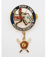 Fire N&#39; Ice Massachusetts ASA NSA Pony Fast Pitch Softball Enamel Over M... - $6.82 CAD