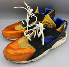 Nike Air Huarache Sneakers Womens Size 12 Multicolor Orange Blue ACG Ins... - $749.31 MXN