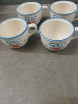 4 Sigma Western Germany Hearts and Flowers Coffee Cups - £9.70 GBP