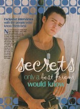 Justin Timberlake Nsync teen magazine magazine pinup clipping muscles hottie - £2.73 GBP