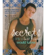 Justin Timberlake Nsync teen magazine magazine pinup clipping muscles ho... - $3.50