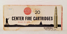 RARE Vintage Sears Robuck &amp; Company 30-30Center Fire Empty Ammo Box w/In... - £39.56 GBP