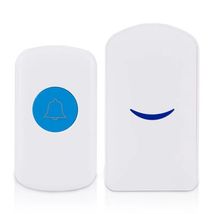 AISITIN Electric door bells Wireless Doorbell for Home, Office, Classroom, White - £13.30 GBP