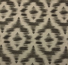 Lacefield Designs Tangier Ikat Graphite Gray Multiuse Fabric By Yard 54&quot;W - £7.83 GBP