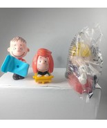 2015 Mcdonalds HappyMeal Toys. Peanuts Movie Figures. Lot of 3 Linus Sno... - $95.00 MXN