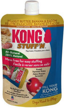 KONG All-Natural Peanut Butter, Bacon &amp; Banana Dog Treat for Kong Stuffing - £6.27 GBP+