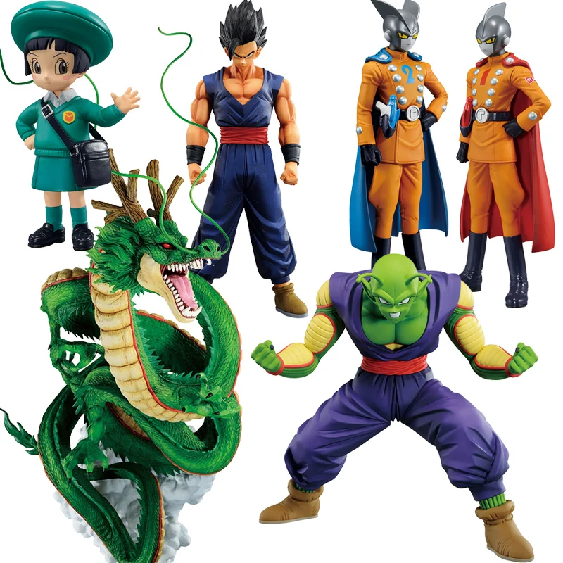 Anime Dragon Ball Super Hero Figures Son Gohan Gamma 1 2 Pan Shenron Piccolo - $17.48+