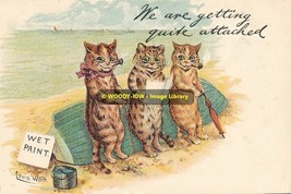 rp10213 - Louis Wain Cats - Wet Paint - Boat - print 6x4 - $2.80