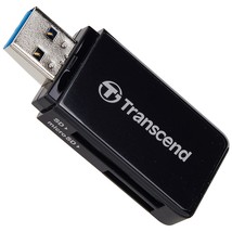 Transcend TS-RDF5K USB 3.1 SDHC/SDXC/microSDHC/SDXC Card Reader, Black - £18.73 GBP
