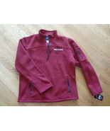 NWT NCAA Indiana Hoosiers Campus Heritage Men&#39;s Large Red Plow Pullover ... - £20.53 GBP