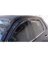 SMOKED DOOR WINDOW VENT VISOR SUN DEFLECTOR FIT FOR BMW X3 F25 2010-UP - $56.42