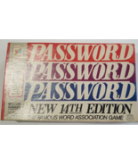 Vintage 1973 PASSWORD Game 14th Edition by Milton Bradley #4260 - £10.26 GBP