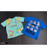 2 Teenage Mutant Ninja Turtles Mint Green T-Shirt Boys & Paul Frank Shirt Size 6 - $17.81