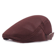 Brown Mesh Color Cap Mens - £3.38 GBP