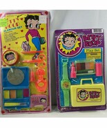 Vtg Betty Boop Pretend Play Makeup Cosmetic Dress Up Kids Toy Lot Retro ... - $29.69