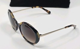 Isaac Mizrahi Tortoise Sunglasses Round Oversized 53 21 140 IM30241 TT NWOT - $59.39