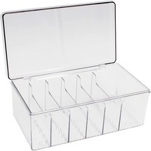 The Zhsmyup 6 Compartments Plastic Data Cable Organizer Box, Cord Manage... - £25.50 GBP