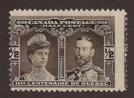 Canada 96 - Scarce Misperf Error / EFO &quot;Centenaire DeQuebec&quot; Mint H - £63.74 GBP