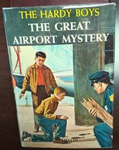 Hardy Boys no.9 The Great Airport Mystery 3rd Art Wrap Spine DJ 1960 - £11.95 GBP