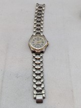 Pulsar Solar Ladie&#39;s Solar Watch Gold Silver Tone V182-0A20 - Untested (Q2) - £14.32 GBP