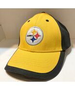 Pittsburgh Steelers Yellow and Black Adjustable NFL Hat Embroidered Logo - $14.84