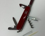 Victorinox Swiss Army Knife Officier Suisse 8 Tool VTG Pocket - $21.29