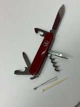 Victorinox Swiss Army Knife Officier Suisse 8 Tool VTG Pocket - £16.76 GBP