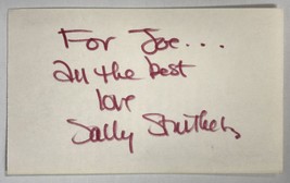 Sally Struthers Signed Autographed 3x5 Index Card - HOLO COA - £11.81 GBP