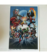 Disney California Adventure Marvel 14&quot; x 8.5&quot; Poster Passholder Exclusive - £14.64 GBP