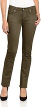 Levi&#39;s Womens Classic Mid Rise Skinny Jeans Color Dark Green Size 4 Medium - $69.50