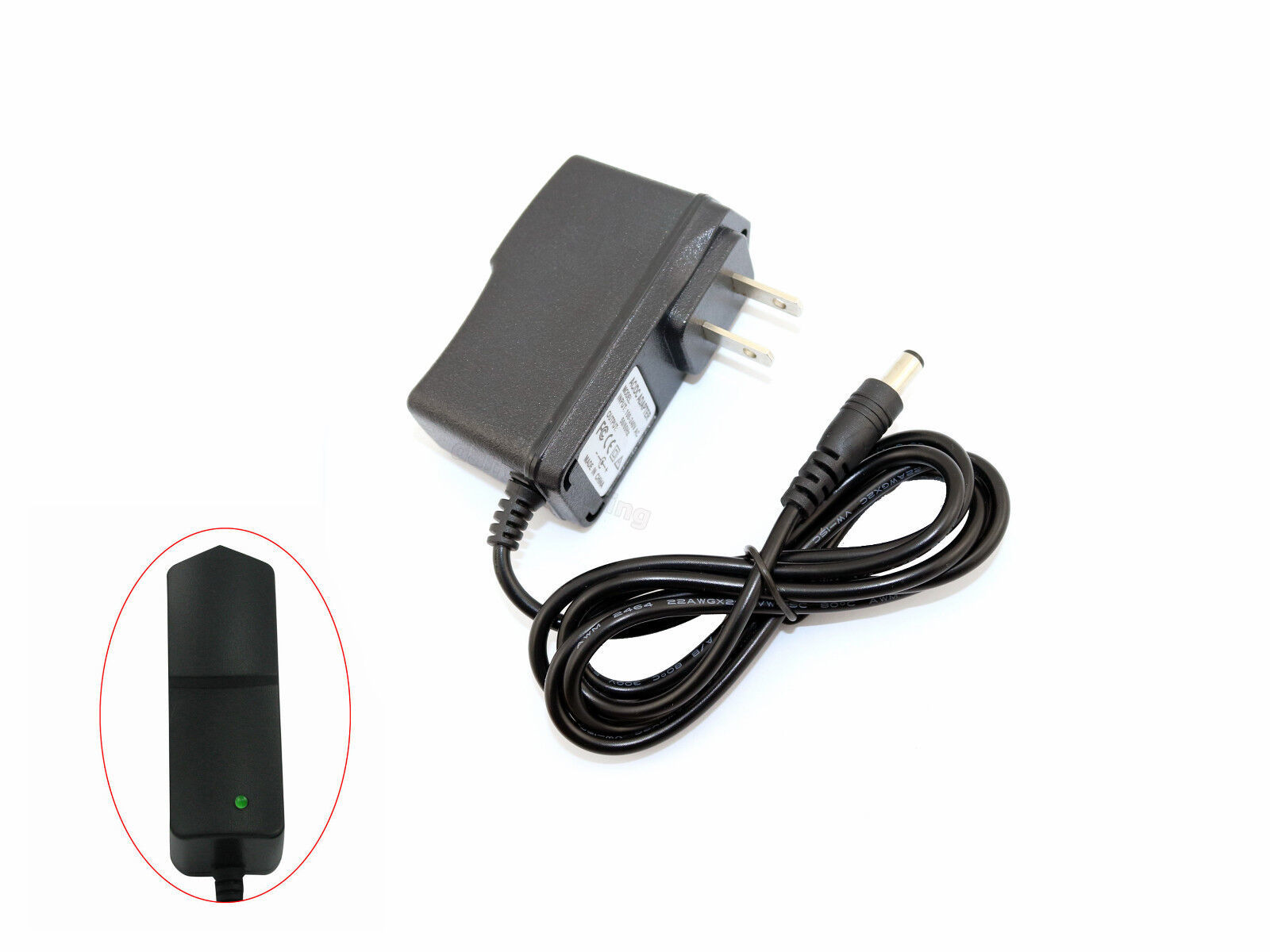 Primary image for New High quality AC Converter Adapter DC 24V 500mA 0.5A Ic Power Supply US plug