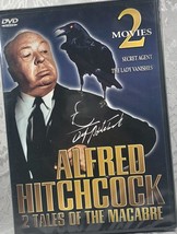 Alfred Hitchcock 2 Tales Of The Macabre Dvd New Secret Agent The Lady Vanishes - £7.95 GBP
