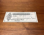 1909 Farmer&#39;s &amp; Merchant&#39;s Bank Check #20351 Continental National Bank  ... - $11.88