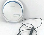 Sony Walkman D-FJ210 Portable CD TV/Weather/Radio Player w/ RM-MC22F Con... - £21.02 GBP