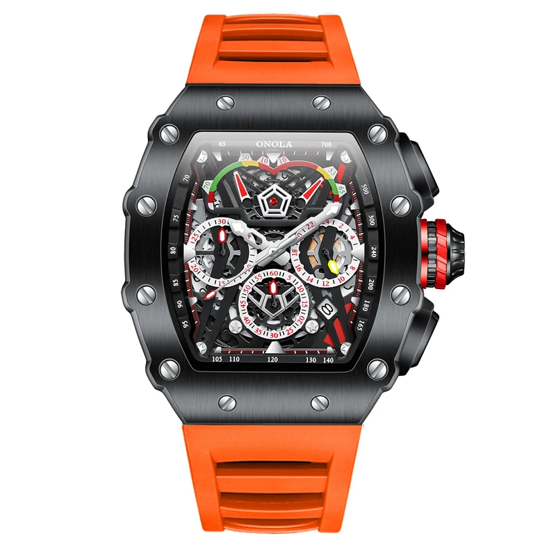 Top Brand Watch Men Luxury Multifunctional Luminous Waterproof Sports Ch... - £39.35 GBP