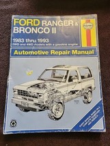 Haynes Repair Manual 36070 (1026) Ford Ranger &amp; Bronco II 2WD 4WD 1983-1993 - £9.43 GBP