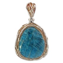 Starborn Blue Apatite Pendant Necklace (22&quot;) - £138.65 GBP