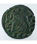 Venezianische Handel Kolonien 1649 - 1676 6 Bagattino VF+ Zustand - $1,549.79 MXN