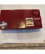Concord Travel Alarm Clock Radio AM / FM 2 Band , Vintage - $474.98 MXN