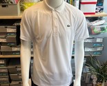 Lacoste Short Sleeve Polo Men&#39;s Tennis T-Shirts White [004/US:M] NWT DH3... - $98.91