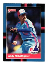 1988 Donruss #380 Andy McGaffigan Montreal Expos - £3.14 GBP