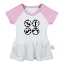 rock band microphone guitar Shelf drum Newborn Baby Dress Toddler Cotton Clothes - £10.45 GBP