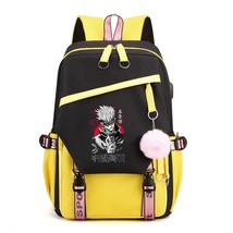 Anime Jujutsu Kaisen Backpacks Women Harajuku Sac A Dos Backpack Men School Bags - £92.40 GBP