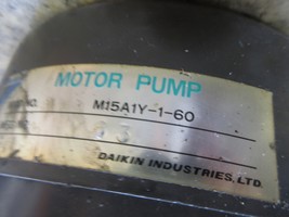 DAIKIN HYDRAULIC OIL PUMP M15A1Y-1-60 V15A1RY-95 PC-38861 - $788.24