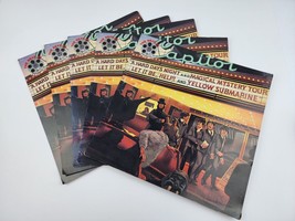 Lot of 5 The Beatles Reel Music Vintage Album Cover Art ONLY McMacken 1982 - £28.93 GBP