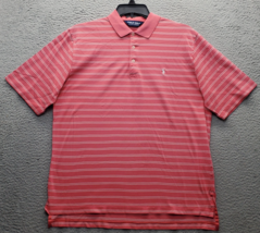 Polo Ralph Lauren Golf Polo Shirt Mens Large Multi Striped Performance H... - $21.33