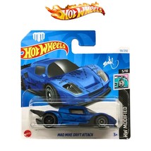 2024 HOT WHEELS HW MODIFIED MAD MIKE DRIFT ATTACK MATTE  BLUE with Case - $541.93 MXN